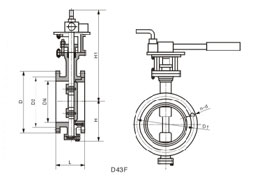 D343Y��D343H���pƫ���ķ����yPN6��PN40���νY(ji��)��(g��u)�ߴ�D