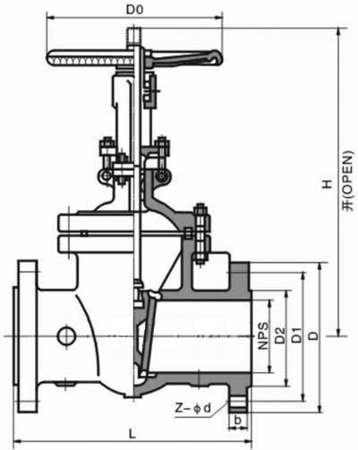 Z41W���P䓷��mШʽ�l�yPN25��PN64���νY���ߴ�D