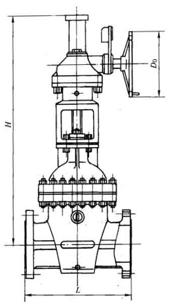 Z540H��Z540Y��Z540W��PN16��PN160����F�X݆����(d��ng)Шʽ�l�y���γߴ�D